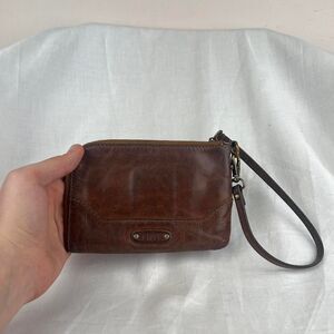 Frye "Melissa" Leather Wristlet